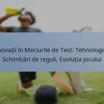 Inovații în Meciurile de Test: Tehnologie, Schimbări de reguli, Evoluția jocului