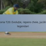 Istoria T20: Evoluție, repere cheie, jucători legendari