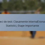 Meci de test: Clasamente internaționale, Statistici, Etape importante