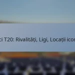Meci T20: Rivalități, Ligi, Locații iconice