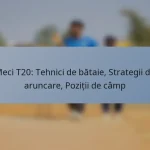 Meci T20: Tehnici de bătaie, Strategii de aruncare, Poziții de câmp
