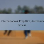 O zi internațională: Pregătire, Antrenament, Fitness
