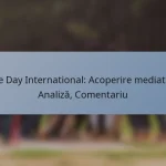 One Day International: Acoperire mediatică, Analiză, Comentariu