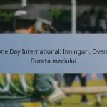One Day International: Inninguri, Overs, Durata meciului