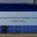 One Day International: Rivalități, Turnee, Locații iconice