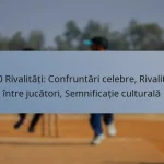 T20 Rivalități: Confruntări celebre, Rivalități între jucători, Semnificație culturală